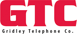 Gridley Telephone logo